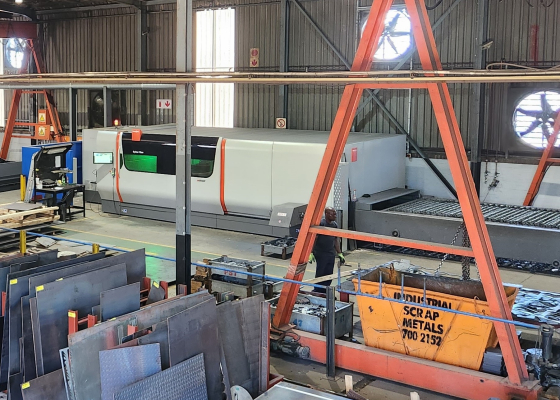 Laser factory floor - Westmead, KZN, South Africa